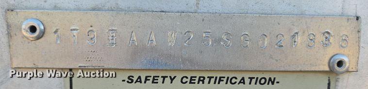 image for item DT5291 1995 Ti-Brook end dump trailer