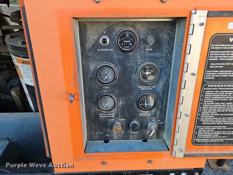 image for item DT7517 Sullivan DF210PHJD air compressor