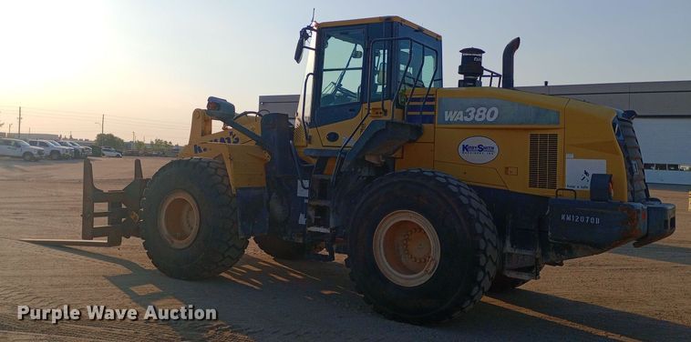 image for item DW0775 2011 Komatsu WA380-7 wheel loader