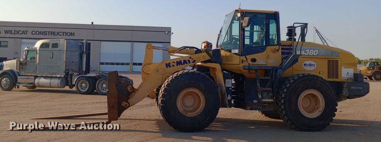 image for item DW0775 2011 Komatsu WA380-7 wheel loader
