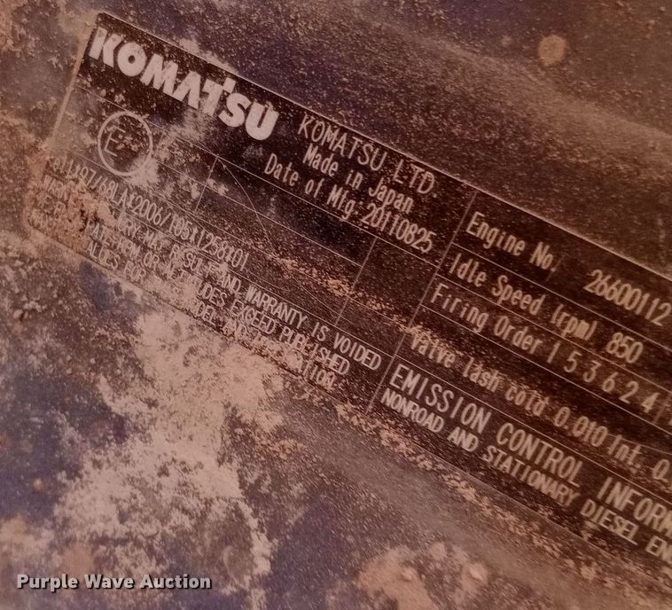 image for item DW0775 2011 Komatsu WA380-7 wheel loader