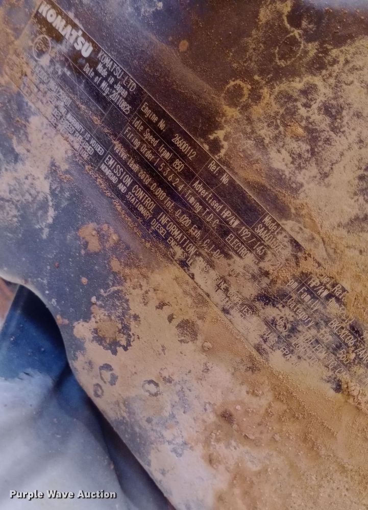 image for item DW0775 2011 Komatsu WA380-7 wheel loader