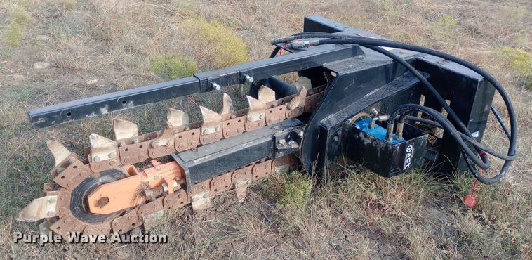 image for item DW0777 AGT skid steer trencher