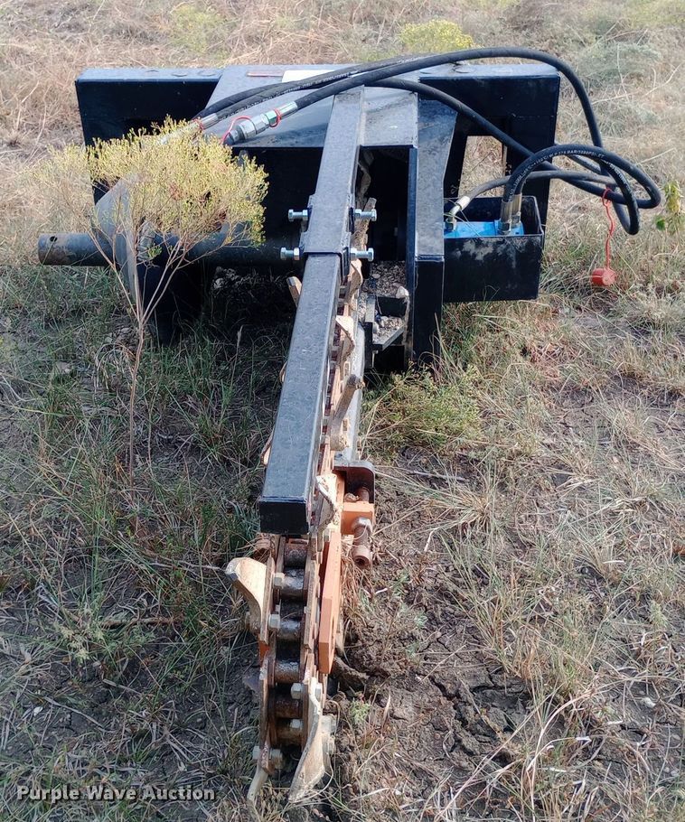 image for item DW0777 AGT skid steer trencher