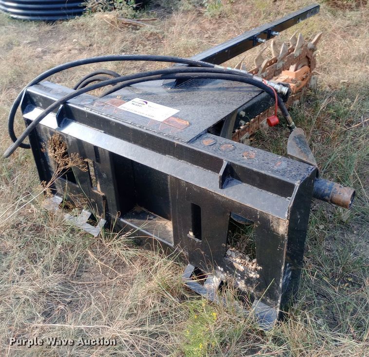 image for item DW0777 AGT skid steer trencher