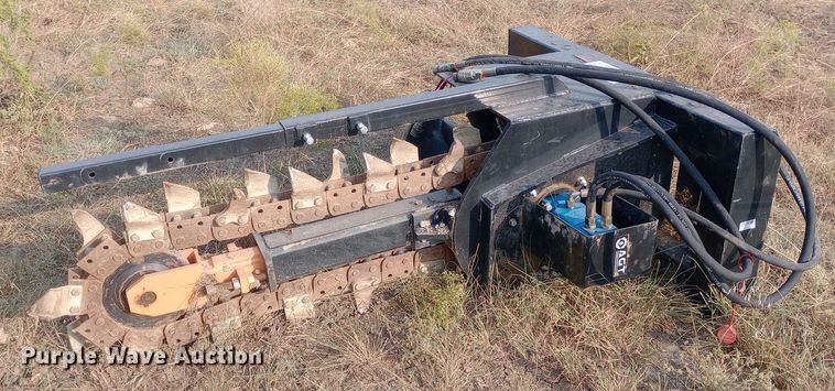 image for item DW0777 AGT skid steer trencher