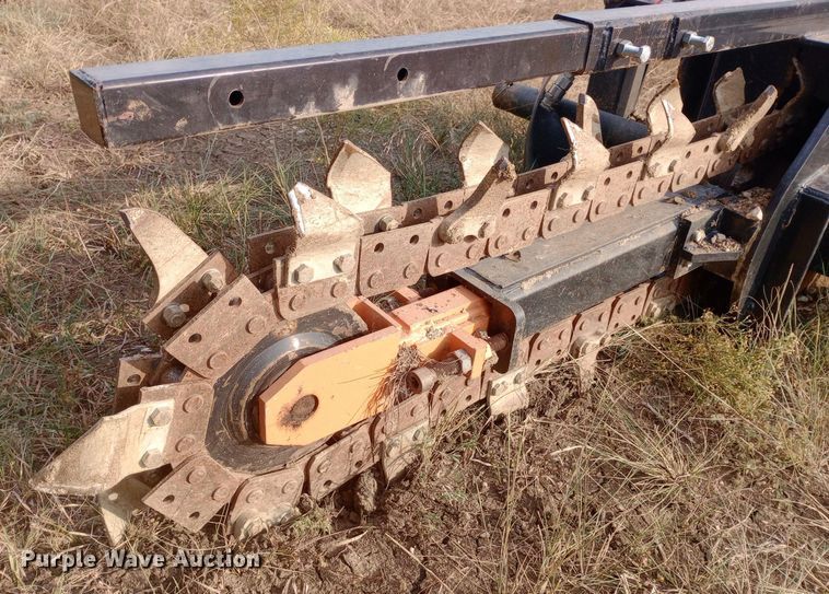image for item DW0777 AGT skid steer trencher
