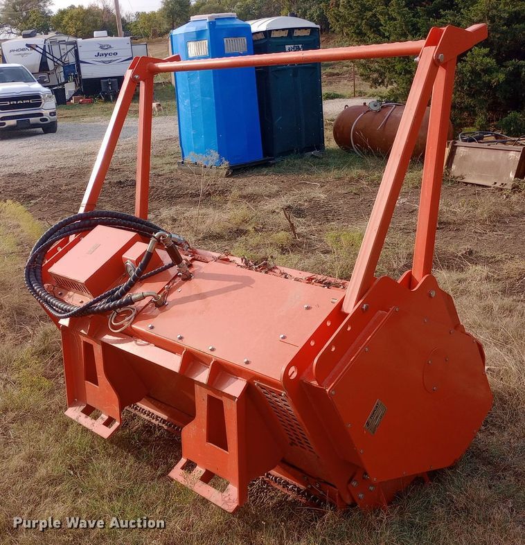 image for item DW0778 2023 Topcat SSFM81 skid steer mulcher