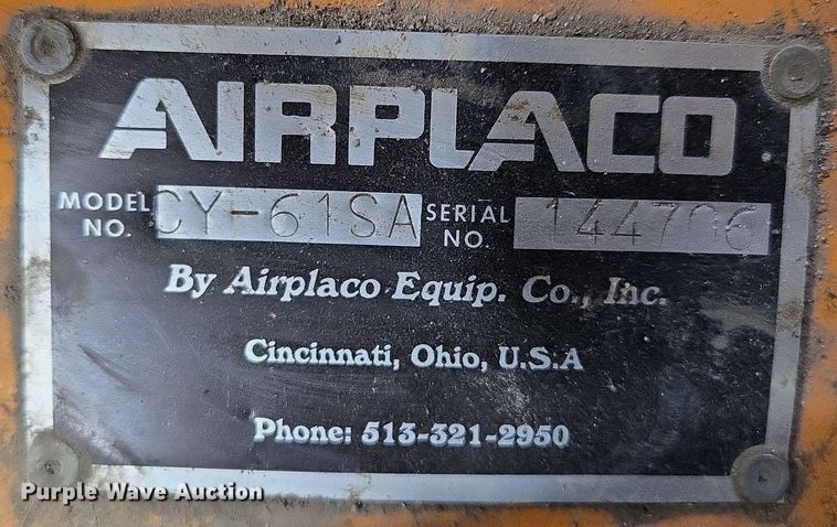 image for item DW2519 Cyclone  CY-61SA grout pump