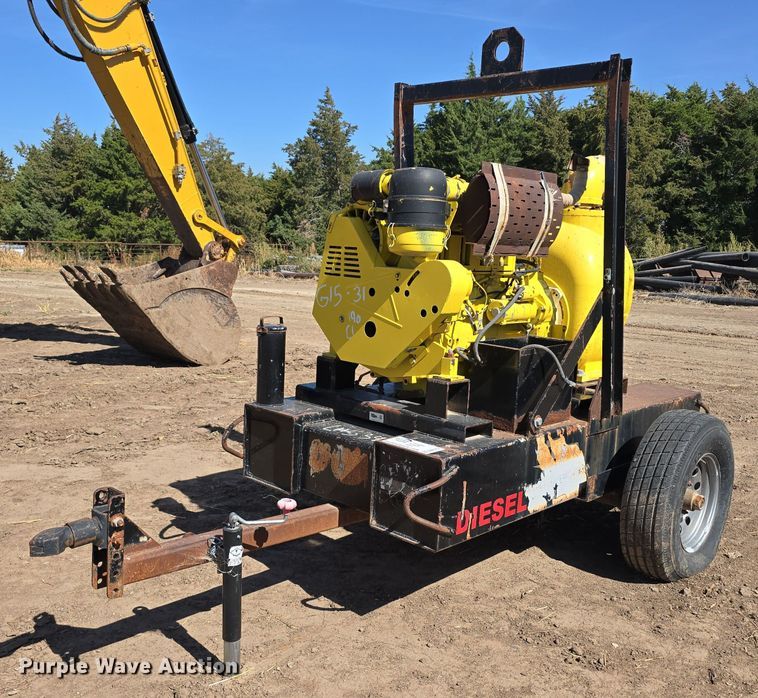 image for item DW3751 Gorman-Rupp BT6AD irrigation pump