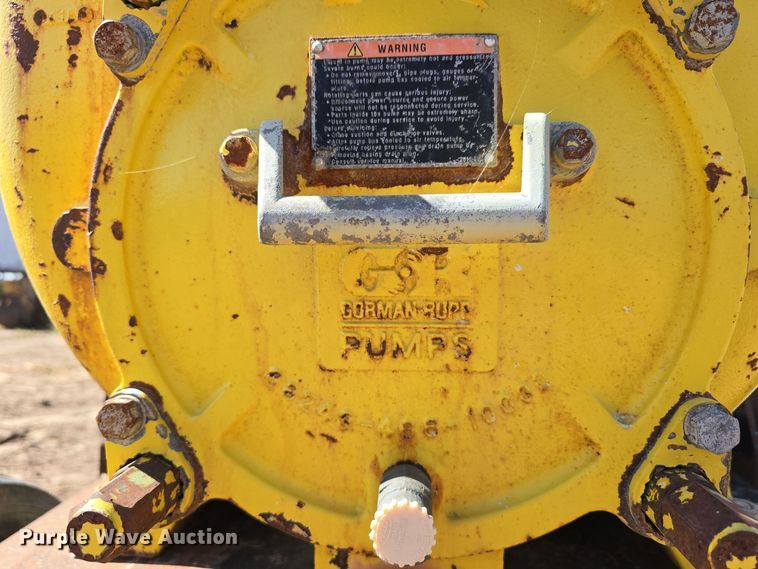 image for item DW3751 Gorman-Rupp BT6AD irrigation pump