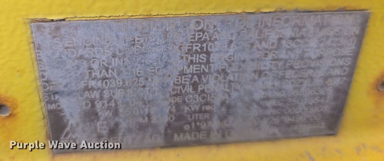 image for item DW3751 Gorman-Rupp BT6AD irrigation pump