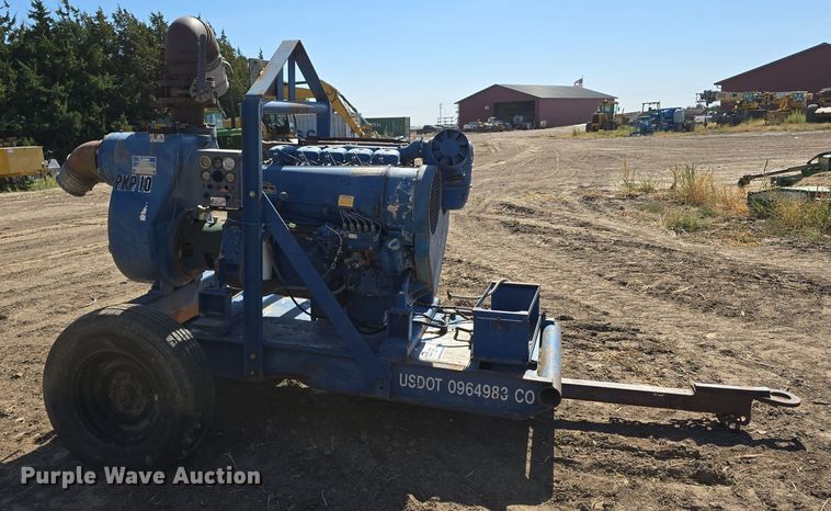 image for item DW3752 Gorman Rupp 18CZ-F5L irrigation pump