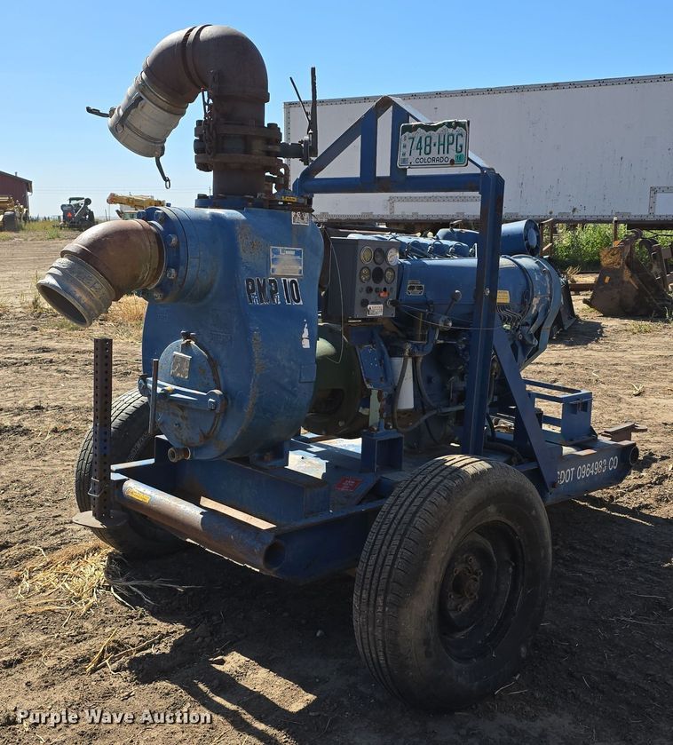 image for item DW3752 Gorman Rupp 18CZ-F5L irrigation pump