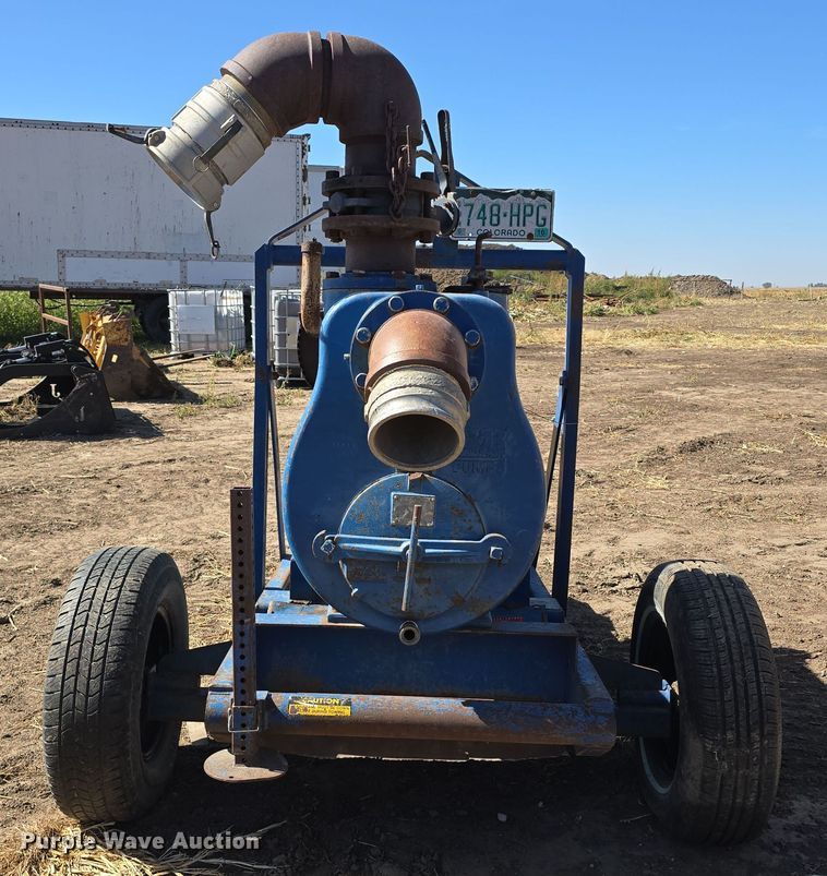 image for item DW3752 Gorman Rupp 18CZ-F5L irrigation pump