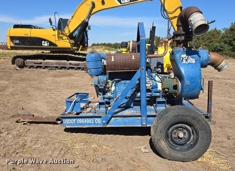 image for item DW3752 Gorman Rupp 18CZ-F5L irrigation pump