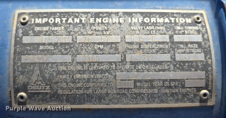 image for item DW3752 Gorman Rupp 18CZ-F5L irrigation pump