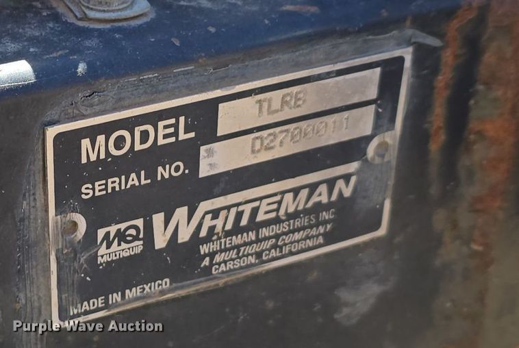 image for item DW3754 Whiteman Industries TLRB irrigation pump