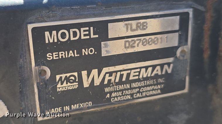 image for item DW3754 Whiteman Industries TLRB irrigation pump