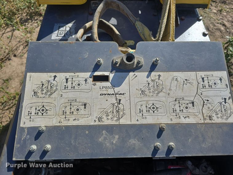 image for item DW3759 2014 Atlas Copco DynaPac LP8504 trench compactor