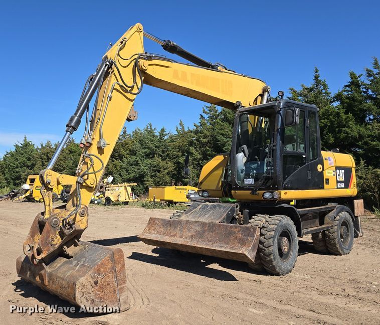 image for item DW3761 2010 Caterpillar M316D wheeled excavator