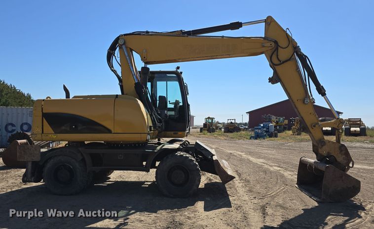 image for item DW3761 2010 Caterpillar M316D wheeled excavator