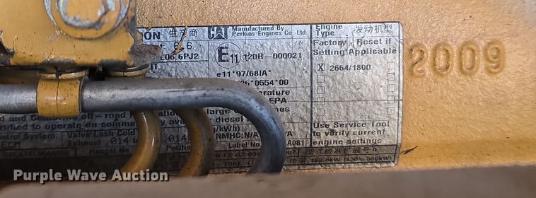 image for item DW3761 2010 Caterpillar M316D wheeled excavator