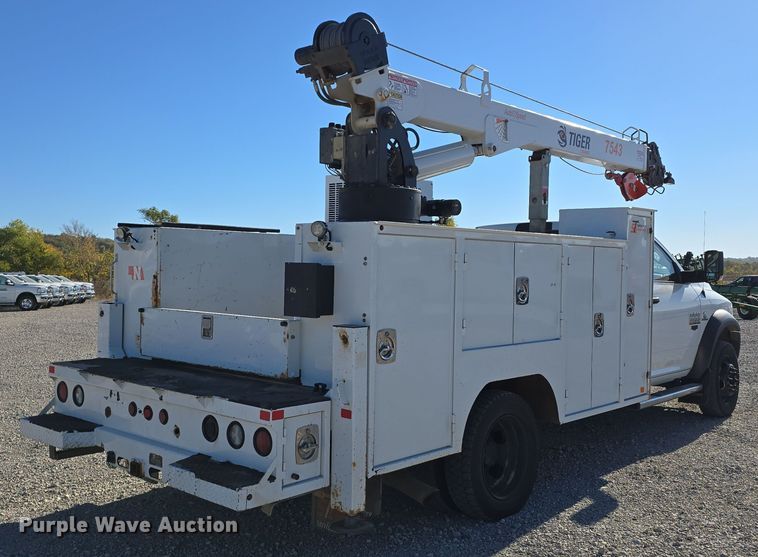 image for item DW3815 2018 Dodge Ram 5500HD utility / service truck