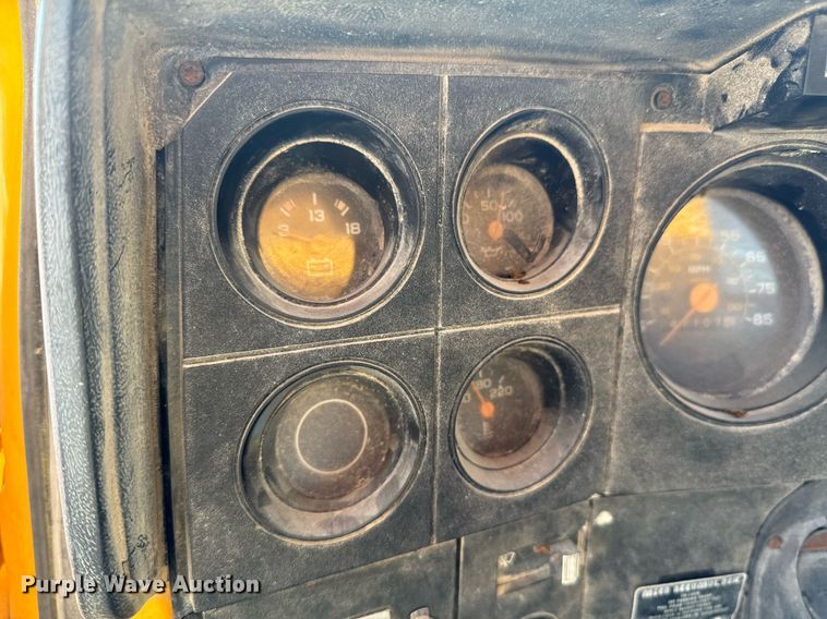 image for item DX1445 1987 GMC Sierra C7 crane truck