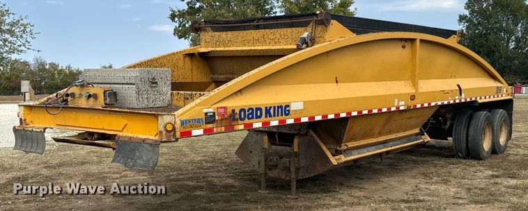 image for item DX1451 2006 Load King 2066D-37-2 bottom dump trailer