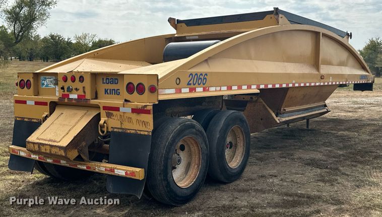image for item DX1451 2006 Load King 2066D-37-2 bottom dump trailer