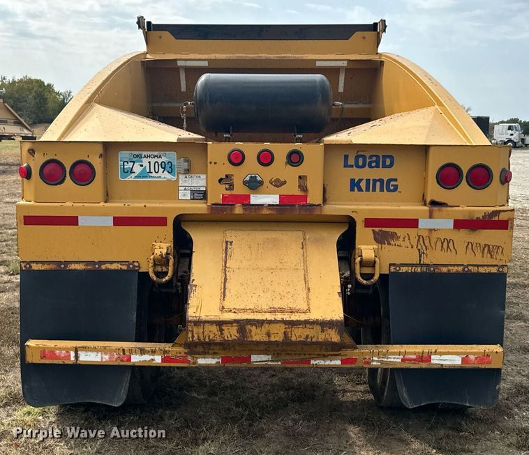 image for item DX1451 2006 Load King 2066D-37-2 bottom dump trailer
