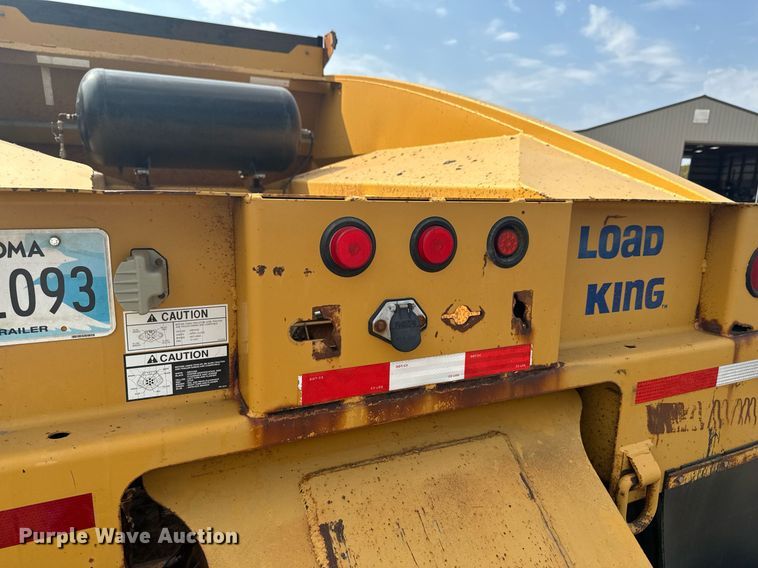 image for item DX1451 2006 Load King 2066D-37-2 bottom dump trailer