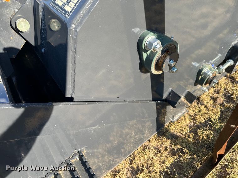 image for item DX3523 2023 Land Honor  LR-12-72W skid steer landscape rake