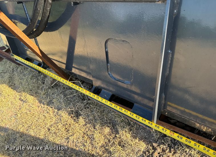 image for item DX3523 2023 Land Honor  LR-12-72W skid steer landscape rake