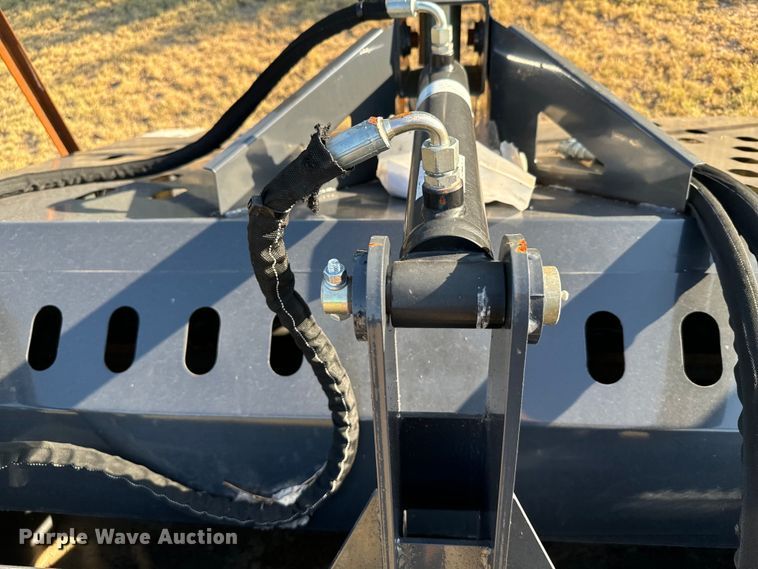 image for item DX3523 2023 Land Honor  LR-12-72W skid steer landscape rake