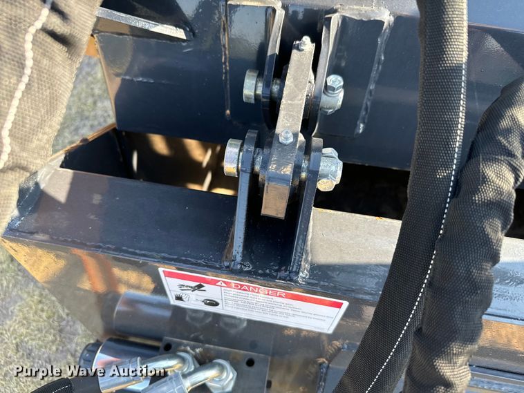 image for item DX3523 2023 Land Honor  LR-12-72W skid steer landscape rake