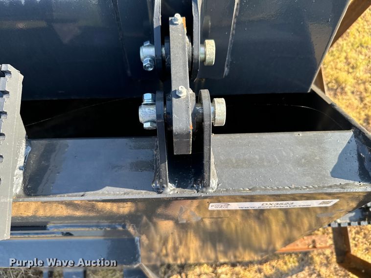 image for item DX3523 2023 Land Honor  LR-12-72W skid steer landscape rake