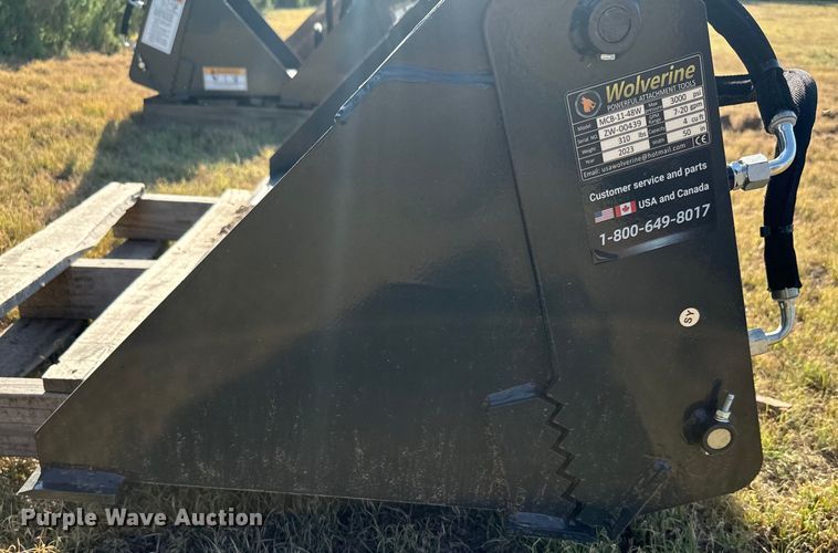 image for item DX3527 2023 Wolverine  MCB-11-48W compact utility loader four-in-one bucket