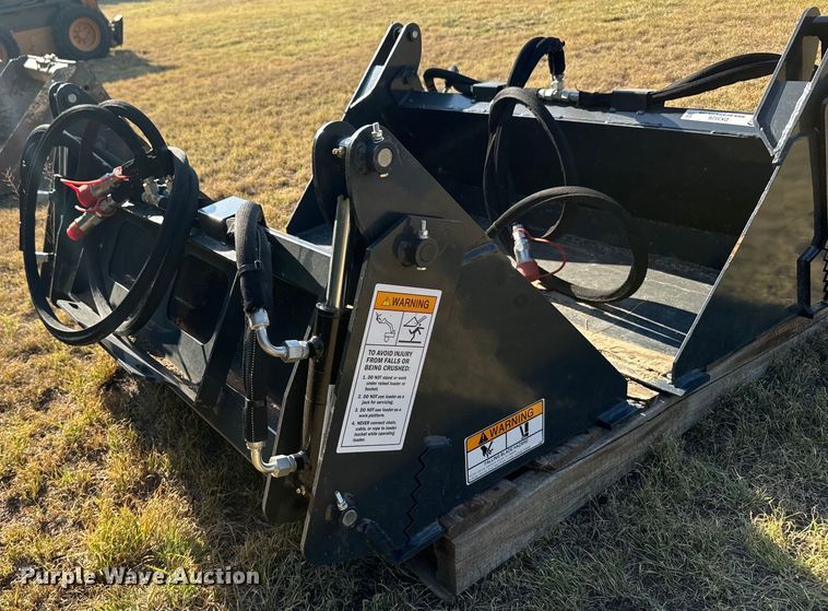 image for item DX3546 2023 Wolverine  MCB-11-48W compact utility loader four-in-one bucket