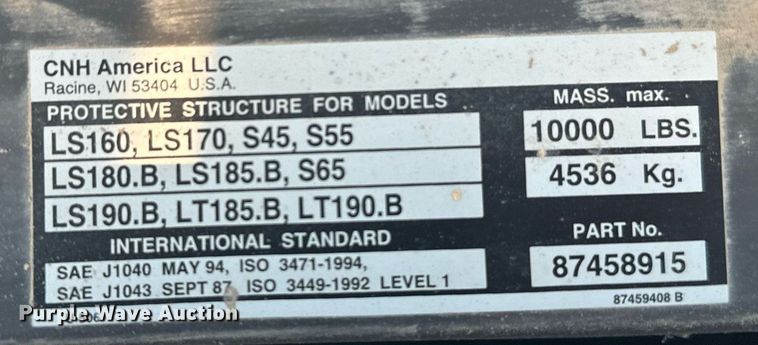 image for item DX3696 2006 New Holland LT185B tracked skid steer loader