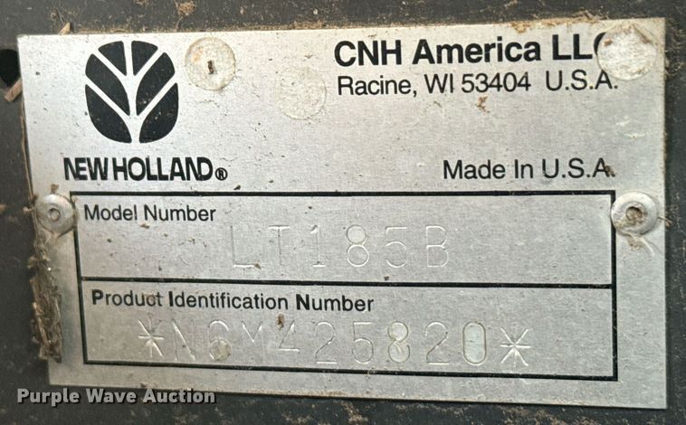 image for item DX3696 2006 New Holland LT185B tracked skid steer loader