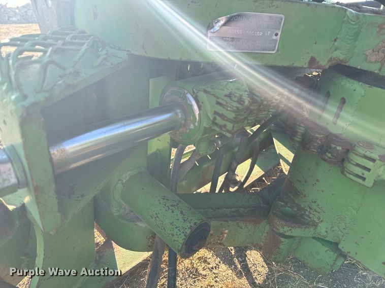 image for item DX3713 John Deere skid steer backhoe