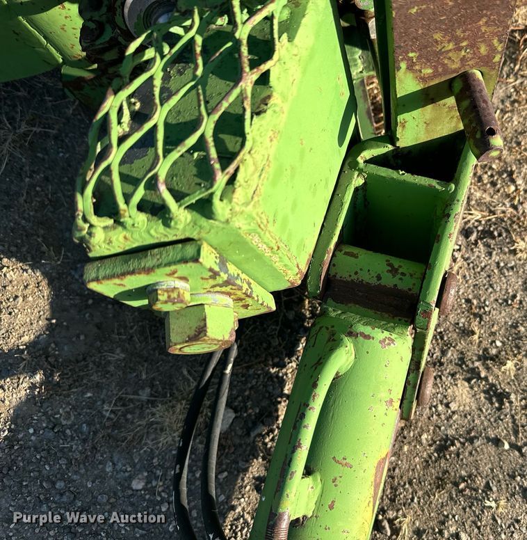 image for item DX3713 John Deere skid steer backhoe