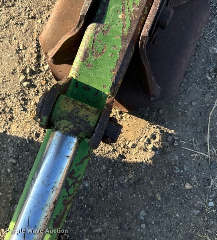 image for item DX3713 John Deere skid steer backhoe