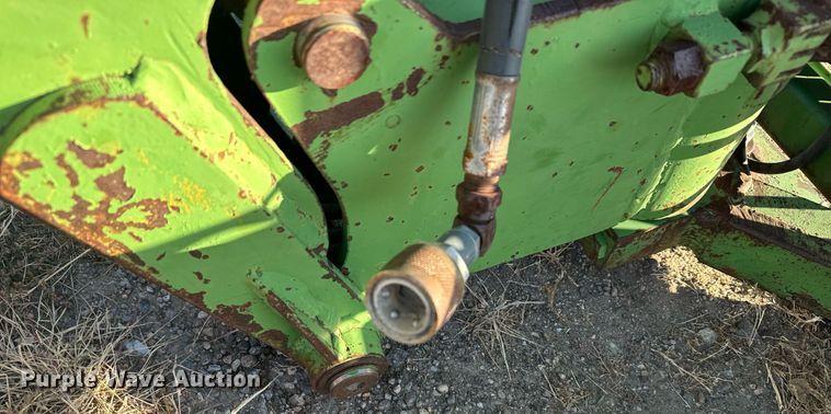 image for item DX3713 John Deere skid steer backhoe