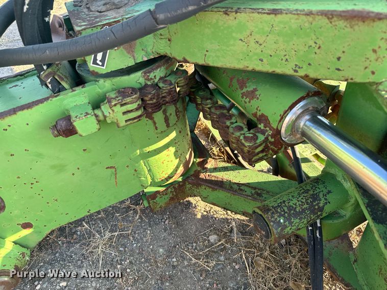 image for item DX3713 John Deere skid steer backhoe