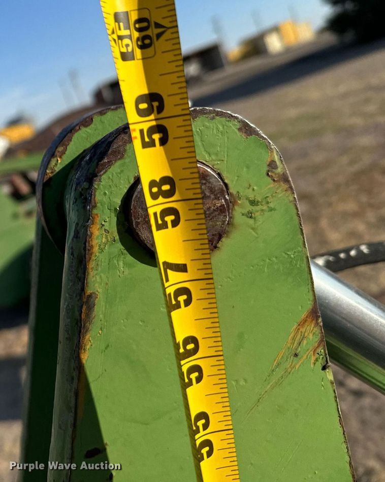 image for item DX3713 John Deere skid steer backhoe