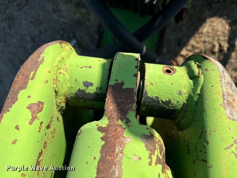 image for item DX3713 John Deere skid steer backhoe