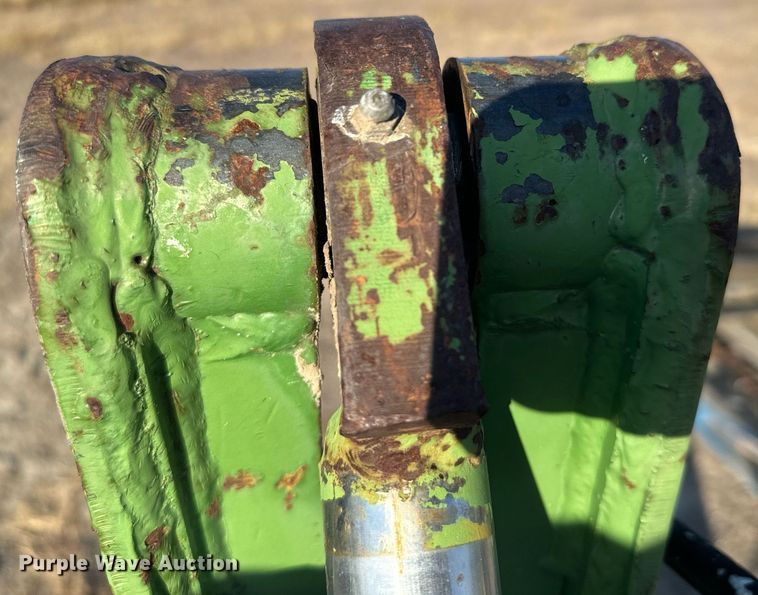 image for item DX3713 John Deere skid steer backhoe